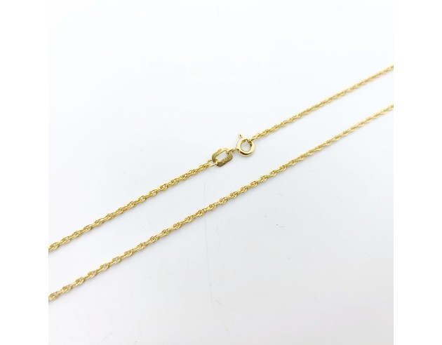 Cadena Oro Cordoncillo Mediano