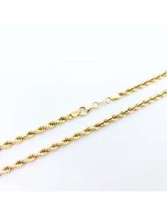 Cordon Oro Macizo 60 cm