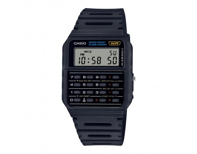 Renueva tu estilo con un reloj inspirado en la legendaria Casio Mini, la calculadora pionera de Casio.

El CA-53, el icónico 