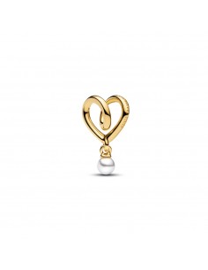 Charm Pandora 14k Corazón...
