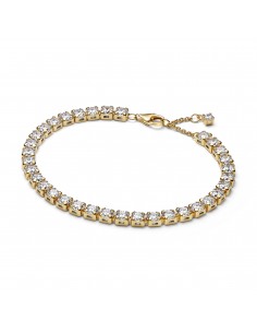 Pulsera Pandora 14k Tenis...