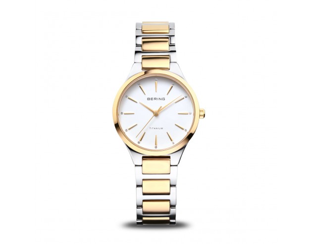 Reloj Bering Señora Titanio Bicolor...
