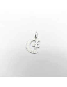 Colgante Plata Luna y Caravaca