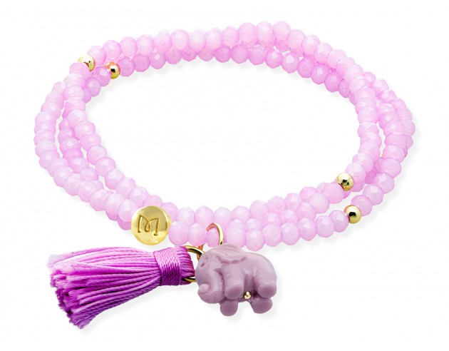 Pulsera Marina Garcia Zen Lila...