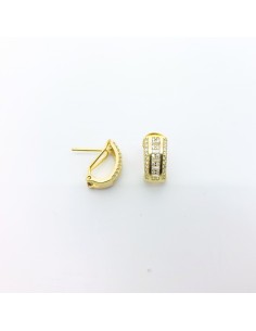 Pendientes Plata Dorada...