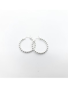 Pendientes Plata Aro Bolas...