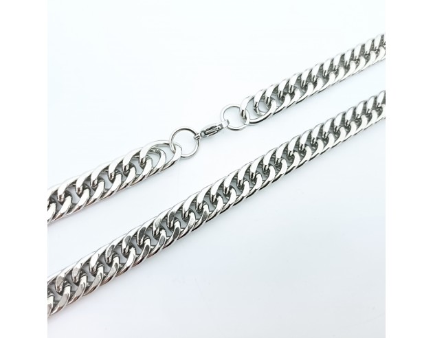 Cadena Acero Barbada Plana Ancha 11mm...