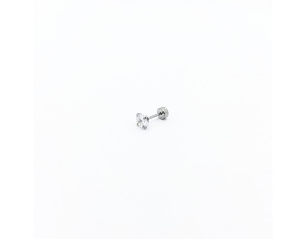 Pendiente Piercing Acero Circonita 5...