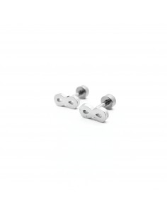 Pendientes Piercing Acero...