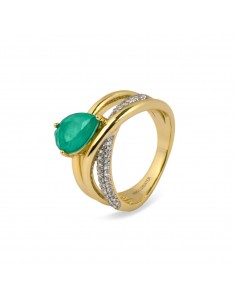 Anillo Plata Dorada...