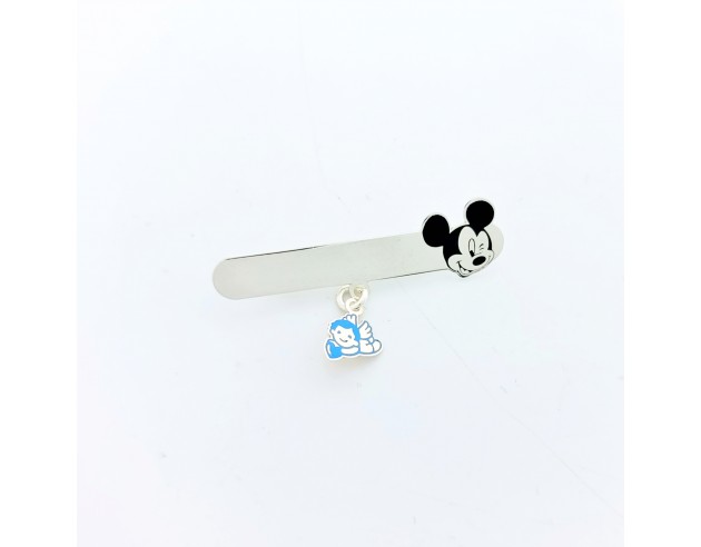 Alfiler Plata Motivo Mickey Esmalte...