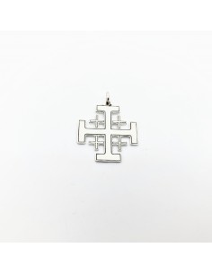 Cruz Plata Jerusalen