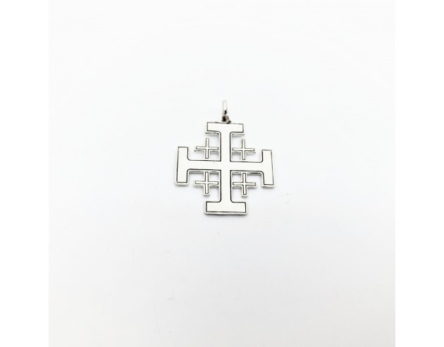 Cruz Plata Jerusalen
