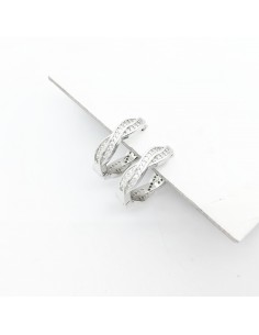Pendientes Plata Aro Trenza...