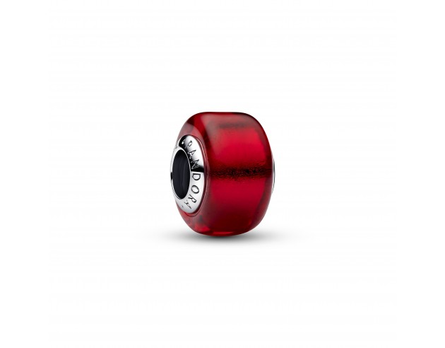 Charm Pandora Cristal Murano Rojo...