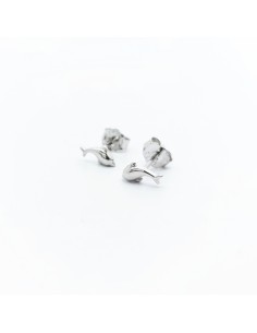 Pendientes Plata Delfin...