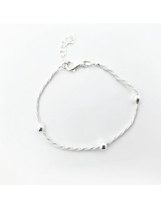 Pulsera Plata Cadena...