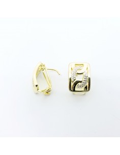 Pendientes Plata Dorada...