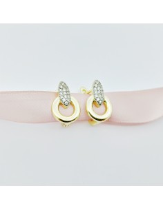 Pendientes Plata Dorada...