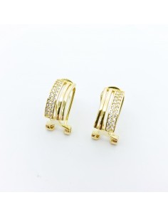 Pendientes Plata Dorada...