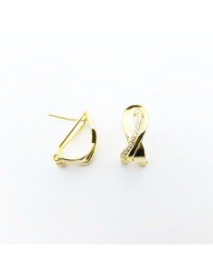 Pendientes Plata Dorada...