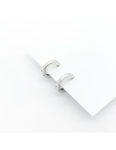 Pendientes Plata Aro Liso...