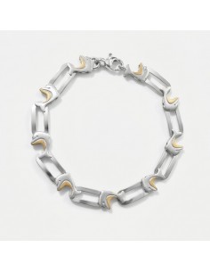 Pulsera Oro Bicolor Delfines