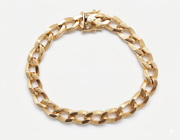 Pulsera Oro Bilbaina Maciza