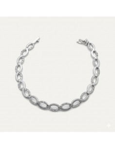 Pulsera Oro Blanco...