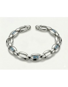 Pulsera Oro Blanco Bilbaina...