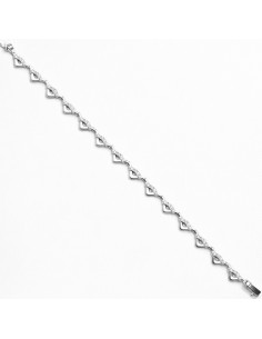 Pulsera Oro Blanco...