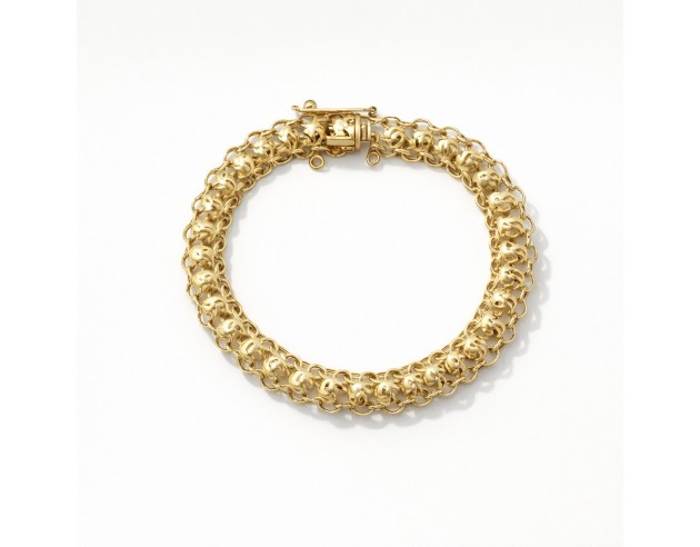 Pulsera Oro Tipo Princesa Labrada