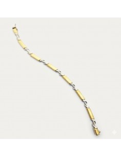 Pulsera Oro Bicolor...