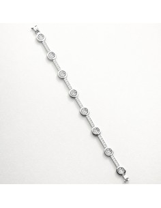Pulsera Oro Blanco...
