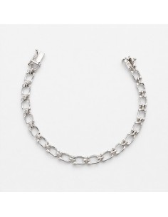 Pulsera Oro Blanco...