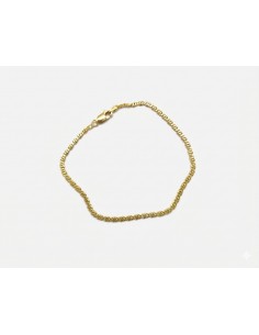 Pulsera Oro Hueca Eslabón...