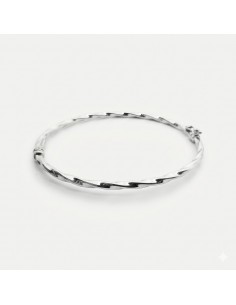 Pulsera Oro Blanco Media...