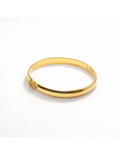 Pulsera Oro Media Caña Lisa