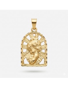 Medalla Oro Niña Capilla...