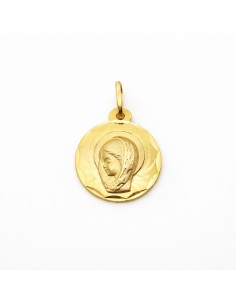Medalla Oro Redonda Virgen...