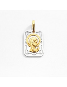 Medalla Oro Bicolor...