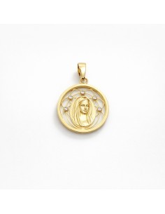 Medalla Oro Virgen Niña...