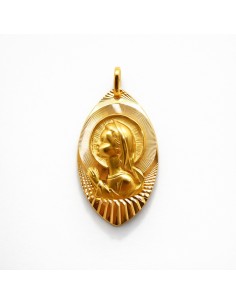 Medalla Oro Virgen Niña...
