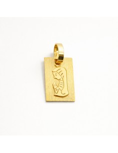 Medalla Oro Rectangular...