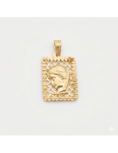 Medalla Oro Rectangular...