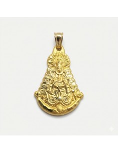 Medalla Oro Silueta Virgen...