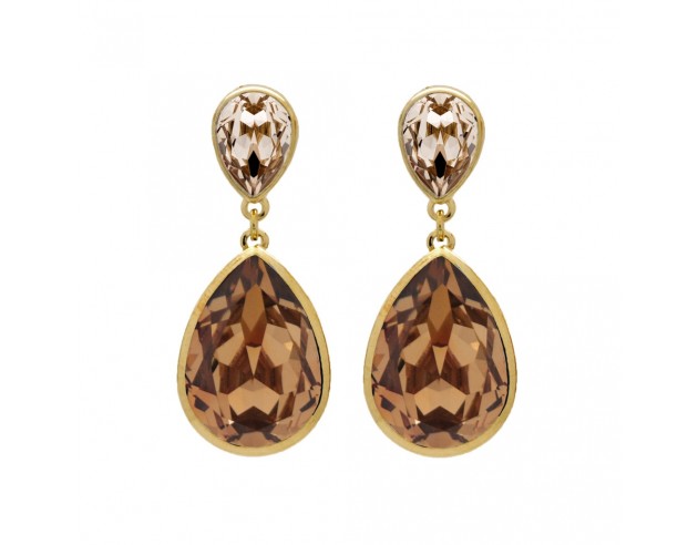 Pendientes Plata Dorada Victoria Cruz...