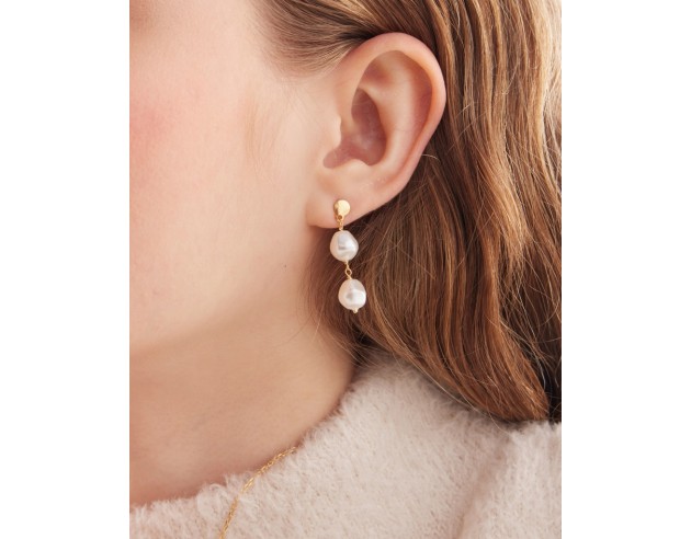 Pendientes Plata Dorada Victoria Cruz...
