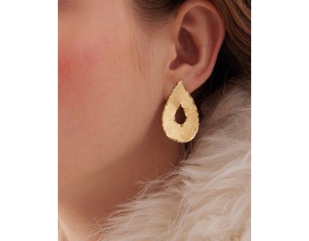 Pendientes Plata Dorada Victoria Cruz...