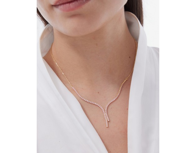 Collar Plata Dorada Victoria Cruz...